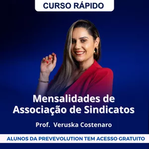 Imagem de capa para o Curso online Mensalidades de associação e sindicatos