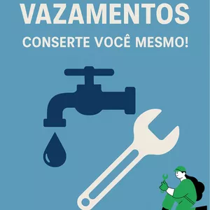 Imagem de capa para o Ebook SOS Vazamento Conserte você mesmo!