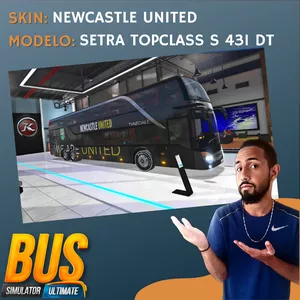 Cover image for Online course Skin Newcastle United – Setra Topclass S 431 DT