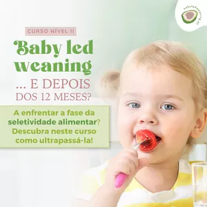 Imagem de capa para o Curso online Curso BLW 12 meses