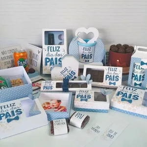 Imagem de capa para o Ebook MOLDES DE CAIXINHAS PARA DIA DOS PAIS (Ideal Para Doces)