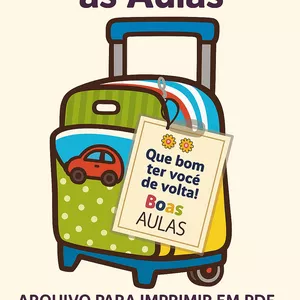 Imagem de capa para o Ebook Mochila volta as aulas 