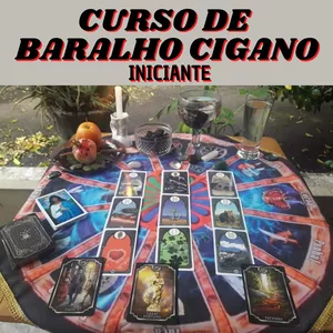 Imagem de capa para o Curso online Curso "Baralho Cigano para Iniciante"