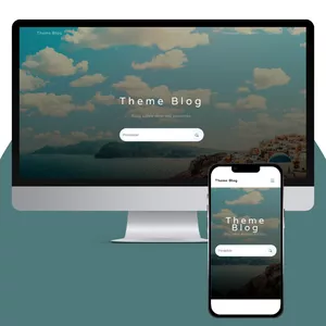 Imagem de capa para o Curso online Template Blog feito em html, css, javascript e bootstrap v5.3, Front-end.