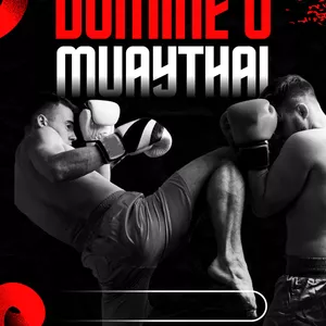 Imagem de capa para o Ebook Muay Thai: A Arte Marcial dos Reis