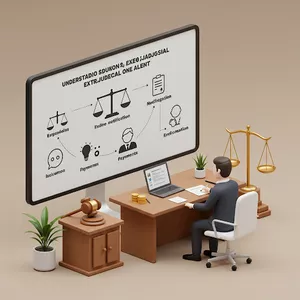 Cover image for Ebook Entendendo a Execução de Títulos Extrajudiciais de Forma Simples