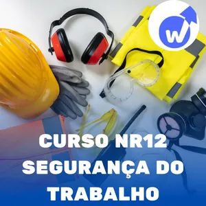Imagem de capa para o Curso online CURSO NR 12 - SEGURANÇA DE EQUIPAMENTOS E MÁQUINAS