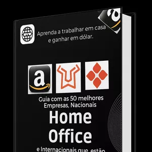 Imagem de capa para o Ebook 50 Melhores Empresas Nacionais e Internacionais para Trabalhar Home Office