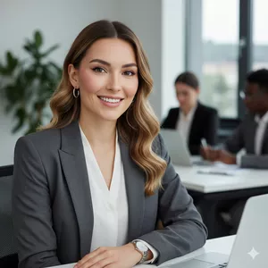 Imagem de capa para o Ebook Maquiagem Corporativa: Elevando sua Imagem Profissional