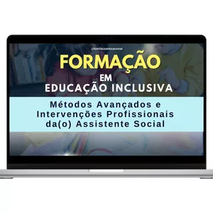 Imagem de capa para o Curso online Formação em Educação Inclusiva: Métodos Avançados e Intervenções Profissionais da(o) Assistente Social