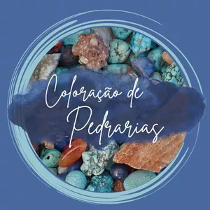 Imagem de capa para o Curso online Super Aula: Coloração de Pedrarias para Artesanato