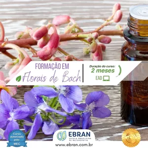 Imagem do curso Formação em Florais de Bach EAD (on-line)