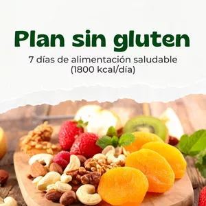 Imagen de portada para Ebook Plan sin gluten – 7 días de alimentación saludable
