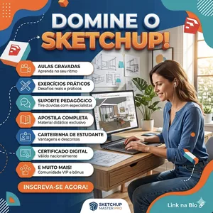 Imagem do curso SketchUp