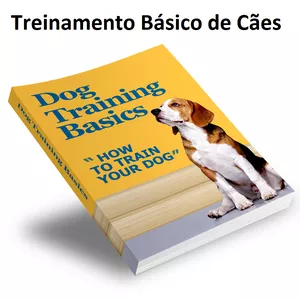 Imagem de capa para o Ebook Treinamento Básico de Cães