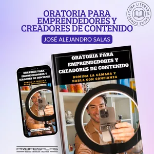 Imagen de portada para Curso online ORATORIA PARA EMPRENDEDORES Y CREADORES DE CONTENIDO