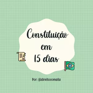 Imagem de capa para o Ebook Controle de Leitura: Constituição em 15 dias