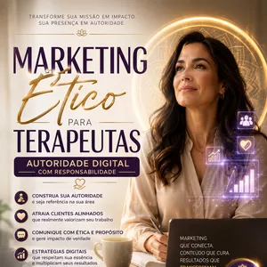 Imagem de Marketing Ético para Terapeutas: Autoridade Digital com Responsabilidade criado por PAULA CRISTINA DA SILVA PORTILHO RIBEIRO na hotmart