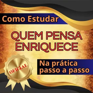 Imagem de capa para o Ebook Como Estudar Quem Pensa Enriquecer na Prática 