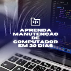 Imagem de capa para o Ebook aprenda manutenção de computador