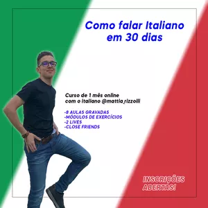 Imagem principal do produto Como falar italiano em 30 dias