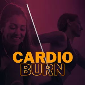 Imagem de capa para o Ebook Cardio Burn - Transforme seu corpo em uma máquina de queimar gordura com o planejamento de 1 ano de HIIT