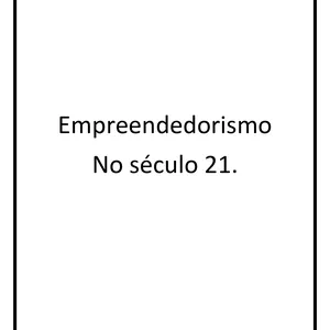 Imagem de capa para o Ebook Empreendedorismo no Século 21