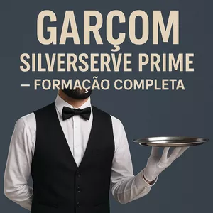 Imagem de capa para o Curso online Garçom SilverServe Prime – Formação Completa 