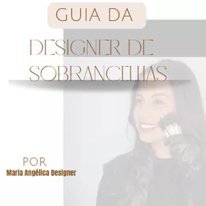 Imagem de capa para o Ebook Guia da designer de sobrancelhas iniciante