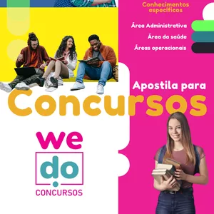 Imagem de capa para o Ebook APOSTILA DE QUESTÕES DA WE DO CONCURSOS!