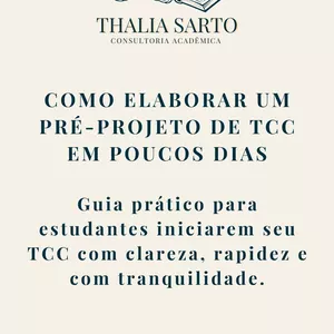 Imagem de capa para o Ebook Como elaborar um pré-projeto de TCC em poucos dias