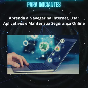 Imagem de capa para o Ebook Informática Básica: para iniciantes