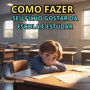 Imagem de capa para o Ebook Como Fazer Seu Filho Gostar da Escola e Estudar