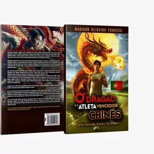 Imagem de capa para o Ebook O DRAGÃO E O ATLETA VENDEDOR CHNÊS 