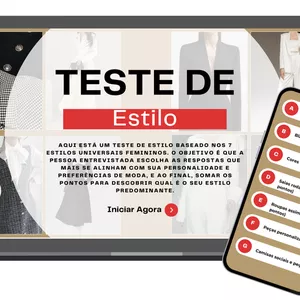 Imagem de capa para o Curso online Teste de Estilo Feminino + Dossiê 7 Estilos Universais