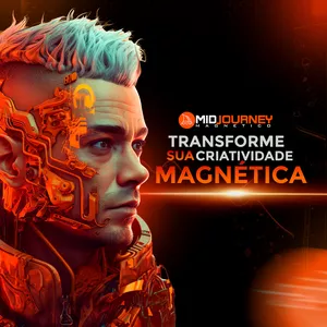 Imagem de capa para o Curso online Midjourney Magnetico