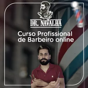 Imagem de capa para o Curso online Dr. Navalha - Curso Barbeiro Profissional