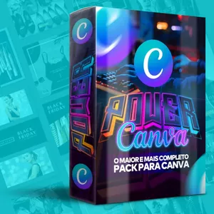 Imagem de capa para o Curso online Curso Online - Power Pack Canva Para Um Feed Organizado 