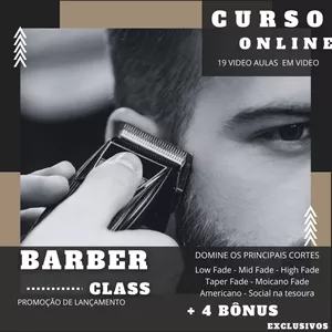 Imagem de capa para o Curso online Barber Class