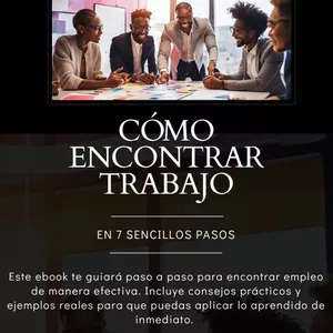 Imagen de portada para Ebook CÓMO ENCONTRAR TRABAJO EN 7 SENCILLOS PASOS