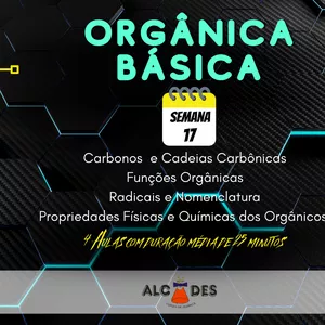 Imagem de capa para o Curso online Química - Orgânica: Orgânica Básica 
