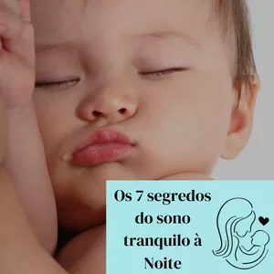 Imagem de capa para o Ebook 7 segredos do sono tranquilo
