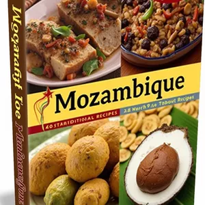 Imagem de capa para o Ebook Sabor  de Moçambique 140 Receitas Tradicionais