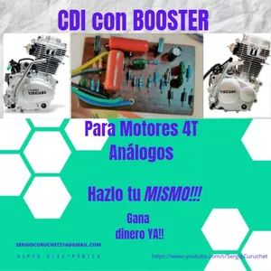 Imagen de portada para Curso online CDI con Booster de alto rendimiento para motores 4Tiempos.