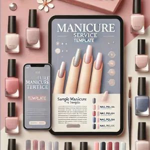 Imagen de portada para Ebook "Plantillas para Redes Sociales: Potencia tu Negocio de Uñas"