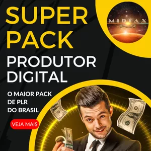 Imagem de capa para o Curso online SUPER PACK PRODUTOR DIGITAL-PLR 2.0 + 15 BÔNUS