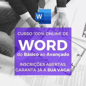 Imagem de capa para o Curso online Word Pro