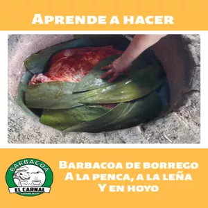 Imagen de portada para Curso online Preparación de barbacoa de borrego a la penca, a la leña y en hoyo
