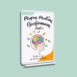 Imagem de capa para o Ebook Mapas Mentais Psicofármacos Parte 1