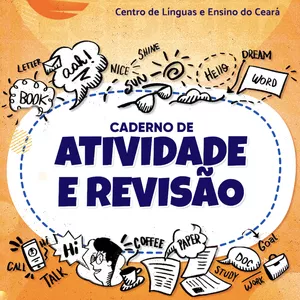 Imagem de capa para o Ebook Atividades e Revisão Nível B2 - Inglês semestre 5 e avançado
